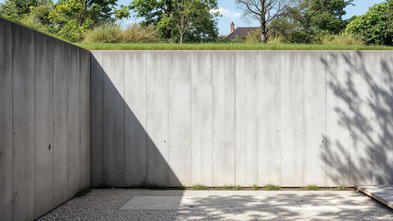 Poids de terre et poussée hydrostatique : ce qu'un mur subit