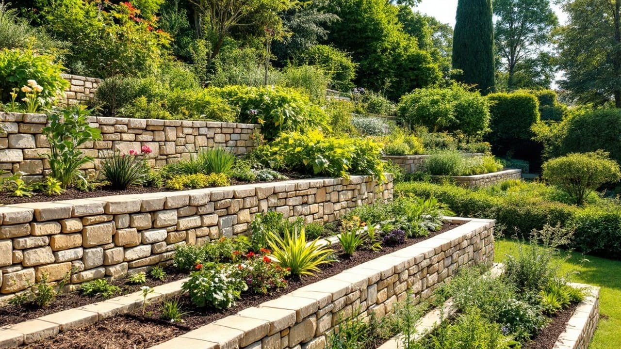 Potager en restanque : cultiver un terrain en pente