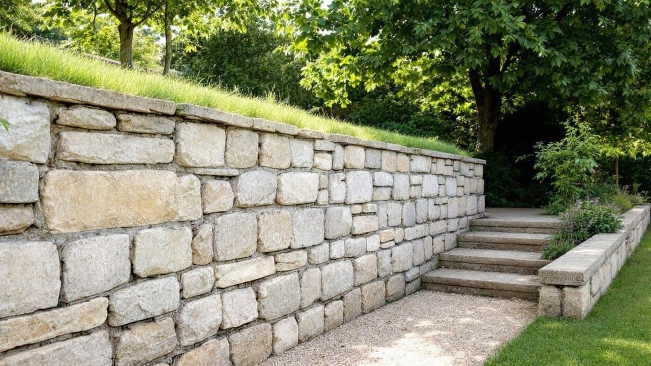 Reprendre un mur ancien en pierre sèche sans le dénaturer